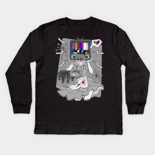 TV Dinner v2 Kids Long Sleeve T-Shirt